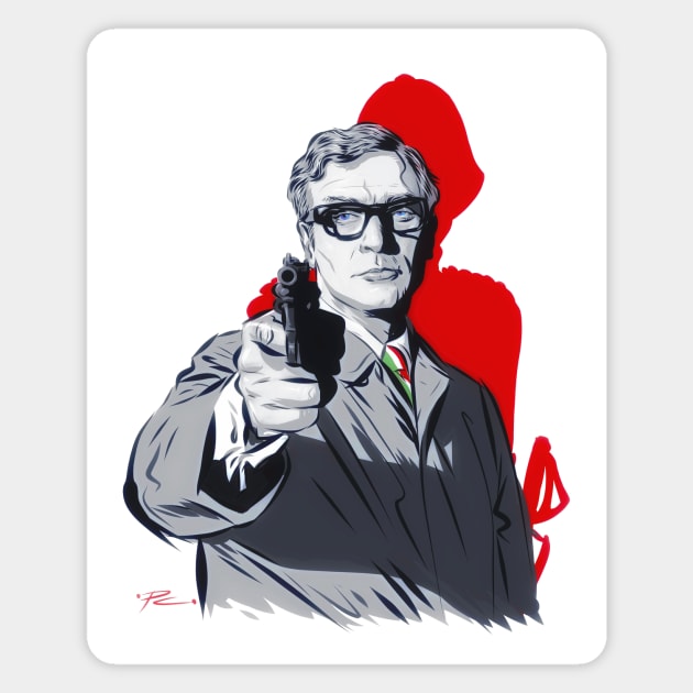 Michael Caine - An illustration by Paul Cemmick Magnet by PLAYDIGITAL2020